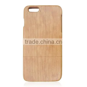 Natural Cherry Wood Phone Case,stuck up and Down Case for IPhone6 thumbnail-1