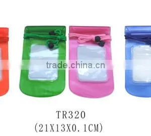 Waterproof Bag Case Pouch Phone Cases PVC for IPhone 6/6 Plus/5S Samsung Galaxy thumbnail-1