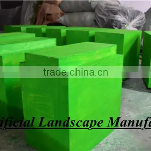 Artificial Plastic Boxwood Hedge,Shrub Plants Type Boxwood Hedge Fence thumbnail-1