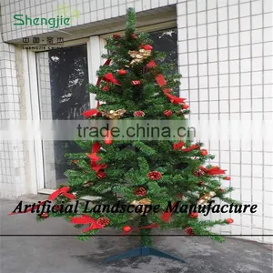 SJZJN 1522 Foldable PE+PVC+Pine Needle Mixed Christmas Tree thumbnail-1