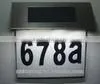 FQ-133-1 Solar LED Infrared Sensory Doorplate Light, House Number Signs, Led Yard Sign thumbnail-1