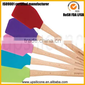 Silicone Spatula Head With Wooden/plastic/stainless Steel Handle thumbnail-2