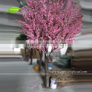 Artificial Cherry Blossom Decorative Wood Tree Pink Flowers for Wedding GNW BLS013 thumbnail-1
