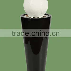 Indoor Retro Round Water Fountain Fiberglass Sculpture thumbnail-1