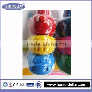Color Box Nontoxic Creative Crayon Environmental Wax New Funny 6colors Farm Shaped Finger Crayon Set thumbnail-2