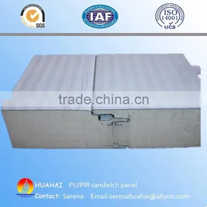 Color Steel and PU Foam Prefab Wall Panel Made thumbnail-3