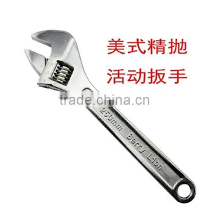 BERRYLION Drop Forged 10'' Adjustable Wrench With Scale With High Quality thumbnail-3