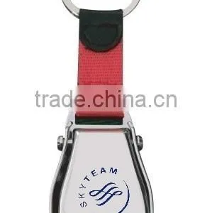 Custom Logo Mini Aircraft Buckle Seatbelt Keychain for Sky Team Airlines Corporate Gift & Merchandise thumbnail-1