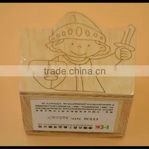 2017 Wooden Cartoon Character Pen Holder thumbnail-4