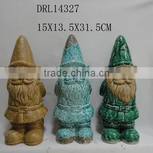 Decorative Garden Gnome in Ceramic thumbnail-1