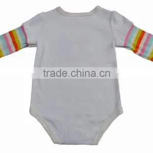 Cute Romper With Stripes for Baby 3 -12 Months thumbnail-2