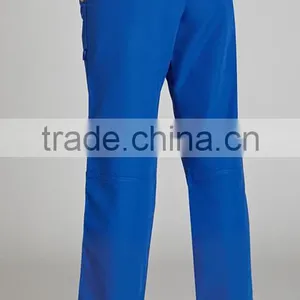 Medical Women's Split Knee Drawstring Solid Scrub Pant thumbnail-1