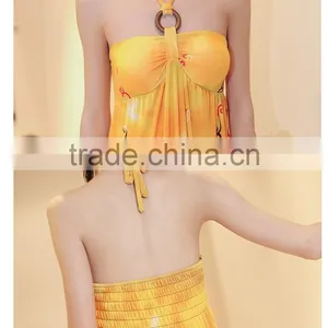 Sexy Sleeveless Mermaid Tie Dye Dress,women Fashion Dress,beach Dress thumbnail-3