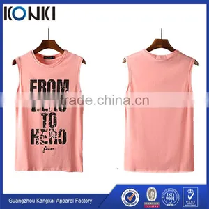Wholesale Letter Print Tank Top for Men New Style Tank Top thumbnail-4