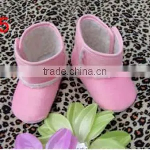 Cheap Black Ankle Boots for Baby China Wholesale Baby Shoes thumbnail-6