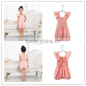 OEM High Quality Baby Romper Collar /baby Romper Wholesale Baby Clothes / Baby Lace Romper 2016 thumbnail-6