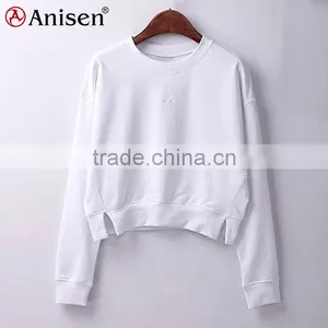 Wholesale Sports Clothing Gym Polar Fleece Women Hoodies thumbnail-4