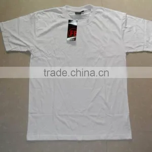 180g 100% Cotton Blank T-shirt Wholesale Custom Logo Printing Unisex T-shirt thumbnail-1