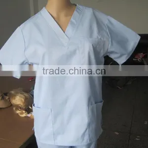 Poly Cotton Women Nurse Scrub Set Medical Uniform thumbnail-2