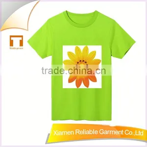 180GSM 100% Cotton Wholesale Lovely Korean Children T-shirt Printed thumbnail-1