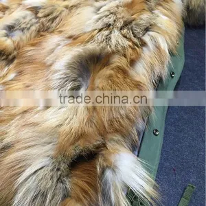 Myfur Natural Real Raccoon Fur Hood China Factory Price Parka Wholesale thumbnail-4
