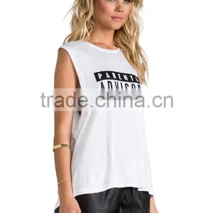 Blank White Tank Top thumbnail-3