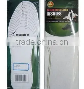 Soft Latex Bottom Breathable Foam Type Felt Upper Warm Keeping Shoe Insole thumbnail-1