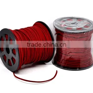 High Quality Findings Red Velvet Threads And Cord for Necklace Making thumbnail-3