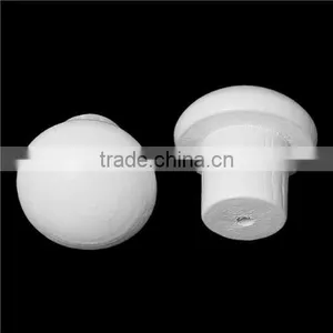 White Mushroom Wood Jewelry Case Box Drawer Pull Handle Knobs 20mmx20mm thumbnail-1