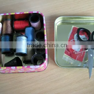 Mini Superior Sewing Tin Box thumbnail-1