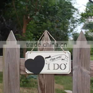 I Do Hanging Board Wedding Indicator Decoration Wood Craft thumbnail-5