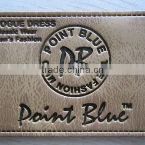 Embossed PU Label and Tags thumbnail-1