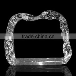 Optic Crystal Glass Blank Iceberg For Souvenirs Office Decoration JKC-0064 thumbnail-2