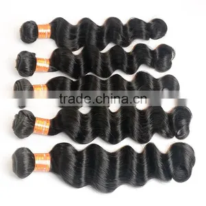 Natural Black Color Popular Style Peruvian Deep Wave She'S Happy Hair thumbnail-1