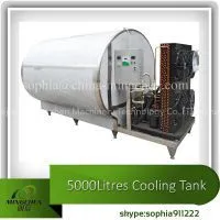 Horizontal Cooling Milk Tank / Milk Cooler With Condensing Unit thumbnail-1