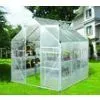 Portable Silver Home Garden Greenhouse For Plant , Polycarbonate Twin-wall Greenhouses thumbnail-1