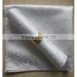 Light Color Folding Design Jacquard Table Napkin thumbnail-4