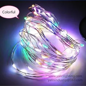 Flexible LED Copper Wire Light, Christmas Holiday Decorative Rope Lighting, Waterproof Party RGB Lights thumbnail-2