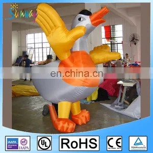 Yellow Inflatable Goose Cartoon Animal Suit For Advertising thumbnail-1