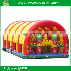 Amusement Castle Large Inflatable Bouncy Castle for Sale thumbnail-1