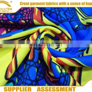 2016 Popular Style Fashion Soft Knit Mess Printing Dress Textile Clothing Women thumbnail-1
