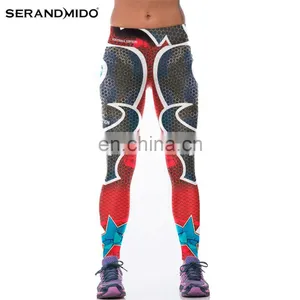 Wholesale Sexy Gym Fitness Custom Printing Sport Women Leggings Yoga Pants thumbnail-1