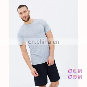 Short Sleeves New Fashion Printing 2016 Summer Training Polyester and Organic Cotton Fabric Latest Designs Tshirt for Men thumbnail-6