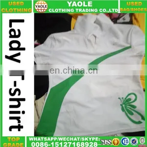 China Second Hand Clothes Bales/bulk Wholesale Used t- Shirt Price in Italy thumbnail-5
