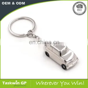 OEM Wholesale Customize Zinc Alloy Shiny 3D Metal Car Keychain thumbnail-4