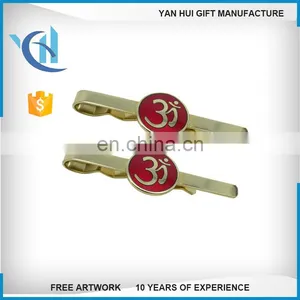 Custom Logo Silver Tie Clips thumbnail-6