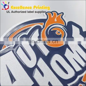 Custom Cheap Aluminum Embroidery Printed Badge thumbnail-3
