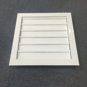 Hvac Duct Return Air Vent Shutter Aluminum Shutters Gravity Louver thumbnail-1