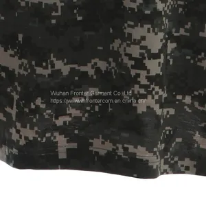 Fronter Produce FS011 Woodland Camo t Shirt With Collar thumbnail-5