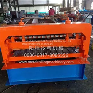 Trapezoidal Roof Panel Roll Forming Machine thumbnail-1